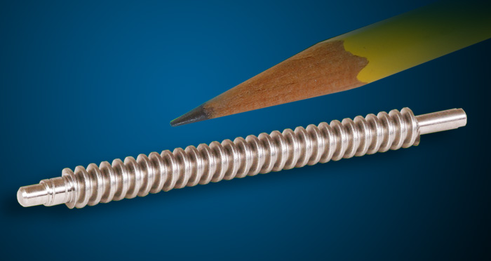 Leadscrew Assemblies Designed for Miniature Mechatronics Systems