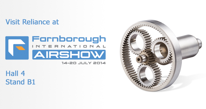 Reliance to Exhibit at Farnborough International Air Show