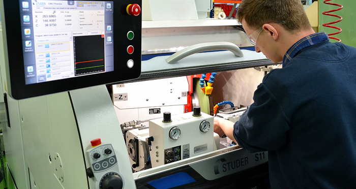 Studer ‘Reliance’ on Precision Grinding