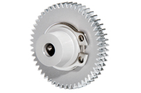 Image showing an assembled anti-backlash gear