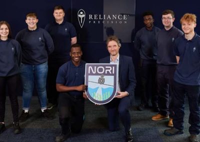 Reliance Apprentices Shortlisted to Compete for £600,000 Nanosat Challenge Fund