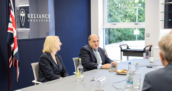 Reliance Host Ministerial Visit at Huddersfield Site