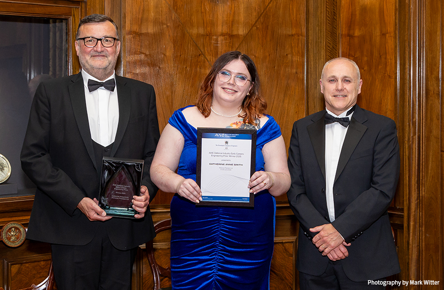 Catherine Smith Wins Defence Industry Early Careers Engineering Prize