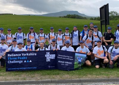 Reliance Raises Over £10,000 for The Kirkwood