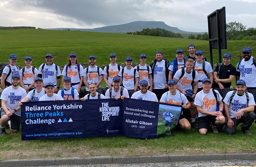 Reliance Raises Over £10,000 for The Kirkwood